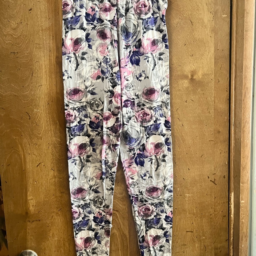 Floral Print Leggings